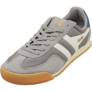 (9) Gola Europa Mens Fashion Trainers in Cement White (9) Gola Europa Mens Fashion Trainers in Cement White