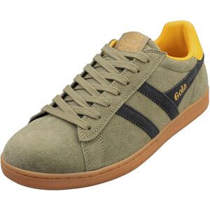 (10) Gola Equipe Ii Mens Fashion Trainers in Khaki Navy (10) Gola Equipe Ii Mens Fashion Trainers in Khaki Navy