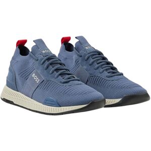 Hugo Boss (6 UK, Blue) Boss Mens Titanium Suede Panel Running Trainers Hugo Boss (6 UK, Blue) Boss Mens Titanium Suede Panel Running Trainers