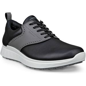 (UK 10.5-11, Black/Steel) Ecco Mens 2025 Golf S-Casual Hybrid Leather Waterproof (UK 10.5-11, Black/Steel) Ecco Mens 2025 Golf S-Casual Hybrid Leather Waterproof