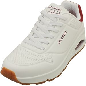 (8) Skechers Uno - Harry Kane Air Mens Fashion Trainers in White Burgundy (8) Skechers Uno - Harry Kane Air Mens Fashion Trainers in White Burgundy