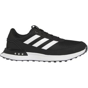 (UK 12, Core Black/FTW White) adidas Golf Mens S2G Spikeless Waterproof Recycled (UK 12, Core Black/FTW White) adidas Golf Mens S2G Spikeless Waterproof Recycled