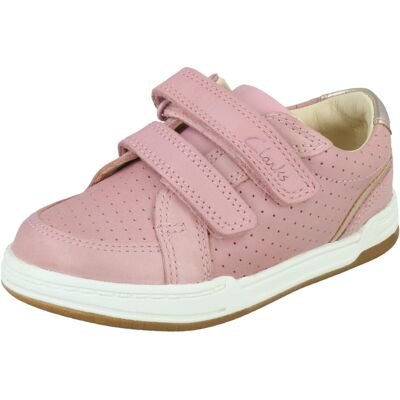 Clarks - Solo - Fawn - UK8 Child - Casual Trainers Clarks - Solo - Fawn - UK8 Child - Casual Trainers