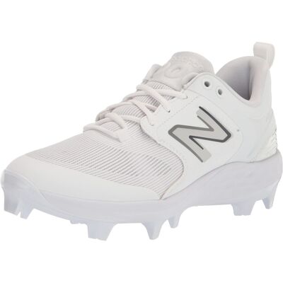 New Balance Men's Fresh Foam 3000 V6 Molded Baseball Shoe White/White New Balance Men's Fresh Foam 3000 V6 Molded Baseball Shoe White/White