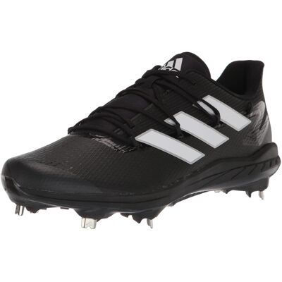adidas Men's Adizero Afterburner 8 Baseball Shoe Black/White/White 8 adidas Men's Adizero Afterburner 8 Baseball Shoe Black/White/White 8