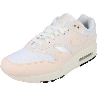 Nike Air Max 1 Sneakers - Black, Sail, Guava Ice, Phantom - Casual Shoes Nike Air Max 1 Sneakers - Black, Sail, Guava Ice, Phantom - Casual Shoes