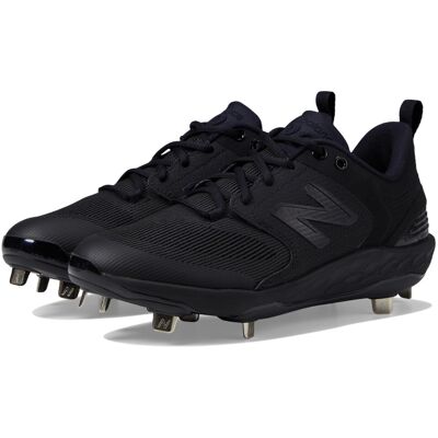 New Balance Men's Fresh Foam X 3000 V6 Metal Baseball Shoe Black/Black 8 New Balance Men's Fresh Foam X 3000 V6 Metal Baseball Shoe Black/Black 8