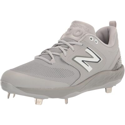 New Balance Men's Fresh Foam X 3000 V6 Metal Baseball Shoe Grey/White 11 Wide New Balance Men's Fresh Foam X 3000 V6 Metal Baseball Shoe Grey/White 11 Wide
