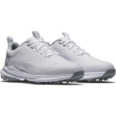 FootJoy - Tour Rival Ladies - White/White/Grey - Golf Shoes FootJoy - Tour Rival Ladies - White/White/Grey - Golf Shoes