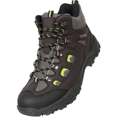 Mountain Warehouse Waterproof Hiking Boots - Black - 10.5 UK Mountain Warehouse Waterproof Hiking Boots - Black - 10.5 UK