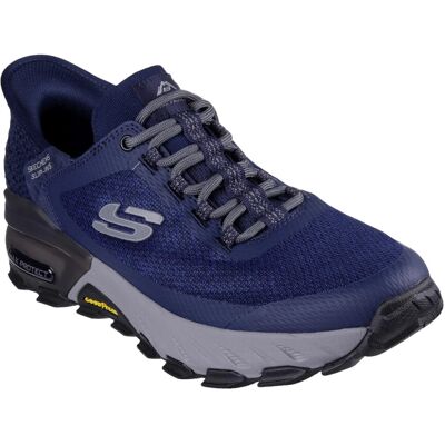 Skechers Max Protect Assembly Hiking Shoes - Navy Skechers Max Protect Assembly Hiking Shoes - Navy