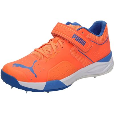 Puma Mens Bowling 22.1 Neon Citrus-Bluemazing-White Cricket Shoe - 7 Uk (1066690 Puma Mens Bowling 22.1 Neon Citrus-Bluemazing-White Cricket Shoe - 7 Uk (1066690