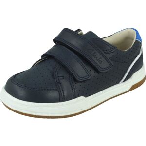 (Navy, UK 8 Child) Childrens Clarks Casual Trainers Fawn Solo (Navy, UK 8 Child) Childrens Clarks Casual Trainers Fawn Solo