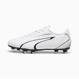 Puma Boy's Vitoria Football Boots - White/Black - Size 2 UK - Kids Sports Shoes Puma Boy's Vitoria Football Boots - White/Black - Size 2 UK - Kids Sports Shoes