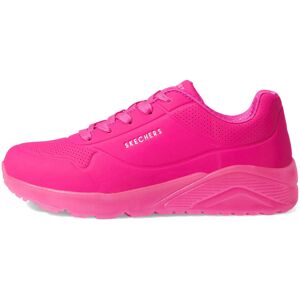 Skechers Kids Girls Street Uno Ice Sneaker Hot Pink 4 Big Kid Skechers Kids Girls Street Uno Ice Sneaker Hot Pink 4 Big Kid