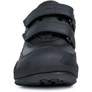 (11.5 UK Child, Black) Geox Childrens/Kids Savage Leather Trainers (11.5 UK Child, Black) Geox Childrens/Kids Savage Leather Trainers