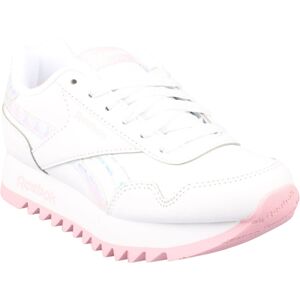 (12 UK Child, White/Pink) Reebok Childrens/Kids Royal Classic Jogger Platform Tr (12 UK Child, White/Pink) Reebok Childrens/Kids Royal Classic Jogger Platform Tr