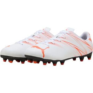 (13 UK Child, White) Puma Childrens/Kids Attacanto FG/AG Football Boots (13 UK Child, White) Puma Childrens/Kids Attacanto FG/AG Football Boots