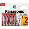 Panasonic RED - R6R AA 8PK