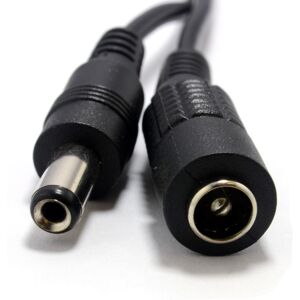 kenable 5.5 x 2.1mm DC Power Plug to Socket CCTV Extension Lead Cable 1.5m kenable 5.5 x 2.1mm DC Power Plug to Socket CCTV Extension Lead Cable 1.5m