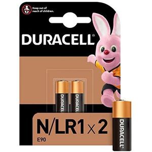 Duracell N Alkaline Battery 1.5V, Pack of 2 (E90 / LR1) for Flashlights, Calcula Duracell N Alkaline Battery 1.5V, Pack of 2 (E90 / LR1) for Flashlights, Calcula