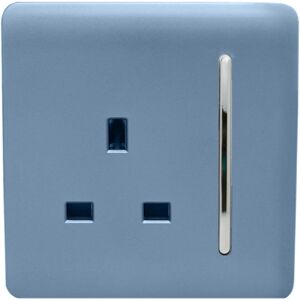 Trendi - Switch - Sky - 13A - Switched Socket Trendi - Switch - Sky - 13A - Switched Socket