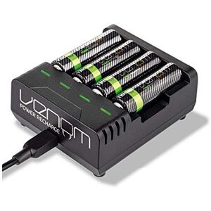 Unbranded Venom TAO9628 Power Recharge - Charging Station plus 4 x AA 2100mAh Rechargeable Unbranded Venom TAO9628 Power Recharge - Charging Station plus 4 x AA 2100mAh Rechargeable