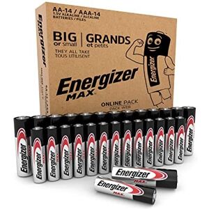 Energizer Max AA+AAA Batteries, Alkaline, (28 Pack) Combo Pack Energizer Max AA+AAA Batteries, Alkaline, (28 Pack) Combo Pack