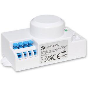 Lowenergie Lighting Microwave Sensor Switch Occupancy Detection Time Delay 1200w Adjustable Lowenergie Lighting Microwave Sensor Switch Occupancy Detection Time Delay 1200w Adjustable