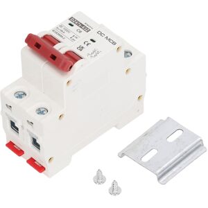 Unbranded Dc Miniature Circuit Breaker 2p Breaking Capacity 6000a Mini 6a Circuit Breaker Unbranded Dc Miniature Circuit Breaker 2p Breaking Capacity 6000a Mini 6a Circuit Breaker