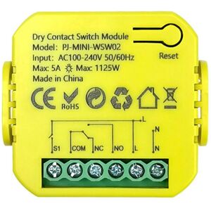 sin marca Tuya Smart Life Dry Contact Relay WiFi Module Switch Timer App sin marca Tuya Smart Life Dry Contact Relay WiFi Module Switch Timer App