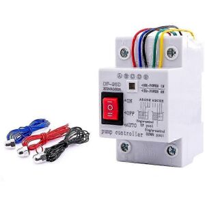 Kikidex (As show, One size) DF-96DK Automatic Water Level Controller Switch 20A 220V Wat Kikidex (As show, One size) DF-96DK Automatic Water Level Controller Switch 20A 220V Wat