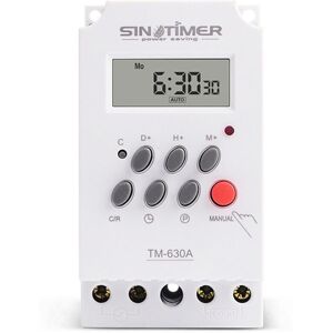Saudism 12V DC Input Programmable 24Hrs MINI TIMER SWITCH Time Relay Output Load High Po Saudism 12V DC Input Programmable 24Hrs MINI TIMER SWITCH Time Relay Output Load High Po