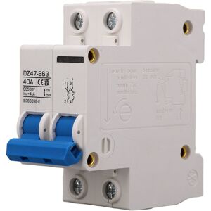 Unbranded DC Miniature Circuit Breaker DIN Rail Mount Type B Unbranded DC Miniature Circuit Breaker DIN Rail Mount Type B
