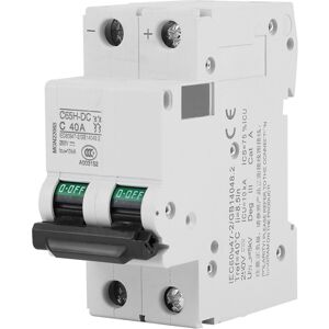 Unbranded 2P 250V Low voltage DC Miniature Circuit Breaker Unbranded 2P 250V Low voltage DC Miniature Circuit Breaker