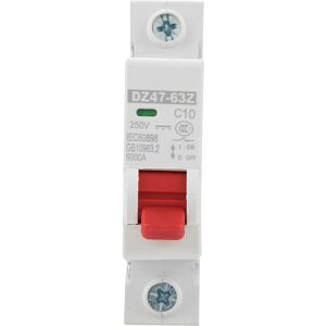 Unbranded DZ47-63Z-1P 10A DC Miniature Circuit Breaker Unbranded DZ47-63Z-1P 10A DC Miniature Circuit Breaker