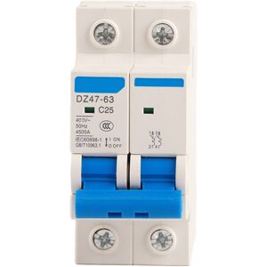 Unbranded DZ47-63 2P Miniature Circuit Breaker Leakage Unbranded DZ47-63 2P Miniature Circuit Breaker Leakage