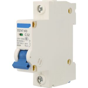 Unbranded 230VAC DZ47‑63 1Pole Miniature Circuit Breaker Unbranded 230VAC DZ47‑63 1Pole Miniature Circuit Breaker
