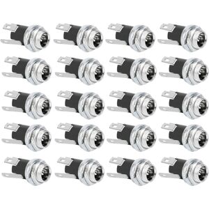 Unbranded 20Pcs DC Power Supply Female Jack Socket W/ Unbranded 20Pcs DC Power Supply Female Jack Socket W/