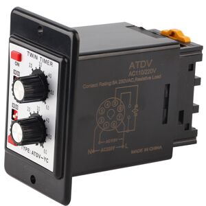 Unbranded On Off Twin Timer Relay Knob Control Time Switch Unbranded On Off Twin Timer Relay Knob Control Time Switch