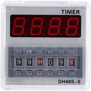 Unbranded ProgrammableDelay Time Relay Timer 0.1S-99H 8-Pin Unbranded ProgrammableDelay Time Relay Timer 0.1S-99H 8-Pin