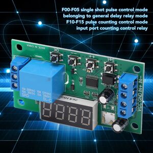 Unbranded 12V Relay Board Pulse Timer 0.1s to 9999999.9s Unbranded 12V Relay Board Pulse Timer 0.1s to 9999999.9s