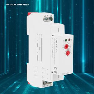 Unbranded GRT8-A1 Time Delay Relay AC DC 12-240V DIN Unbranded GRT8-A1 Time Delay Relay AC DC 12-240V DIN