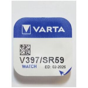 Varta - V397 - Silver Oxide - Button Cell - Battery Varta - V397 - Silver Oxide - Button Cell - Battery
