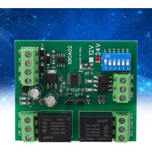 Unbranded DC 24V 2-Channel RS485 Relay Controller Unbranded DC 24V 2-Channel RS485 Relay Controller