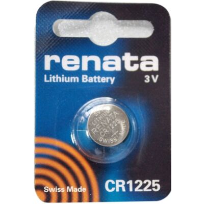Renata CR1225 Lithium Battery - 3V, 48mAh, Button Cell Renata CR1225 Lithium Battery - 3V, 48mAh, Button Cell