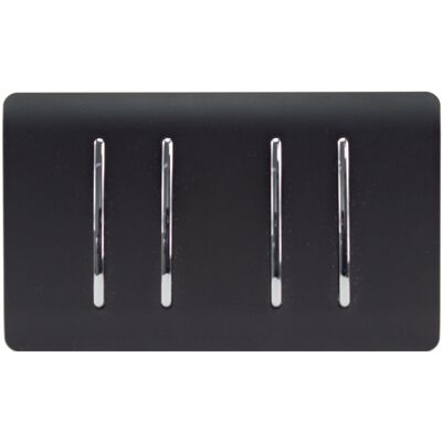 Trendi - Modern - 4-Gang 2-Way - Light switch Trendi - Modern - 4-Gang 2-Way - Light switch