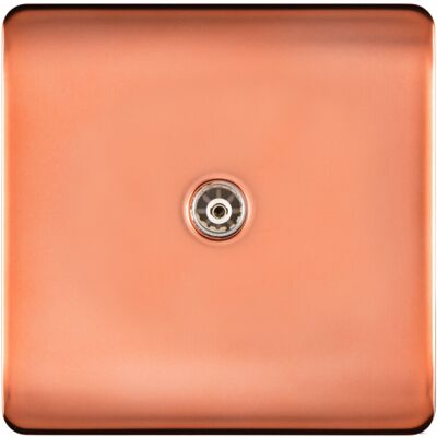 Trendi - Switch - Artistic - Copper - TV Socket Trendi - Switch - Artistic - Copper - TV Socket