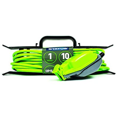 Status - 1W10M13AIP54HFS6 - Green - 10m - Extension Lead Status - 1W10M13AIP54HFS6 - Green - 10m - Extension Lead