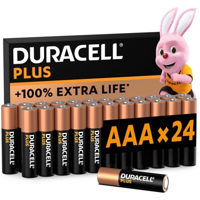 Duracell Duracell MN2400 CP24 Plus Power AAA Battery - Batteries Duracell Duracell MN2400 CP24 Plus Power AAA Battery - Batteries
